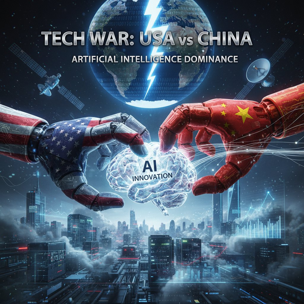 usa vs china - ai war